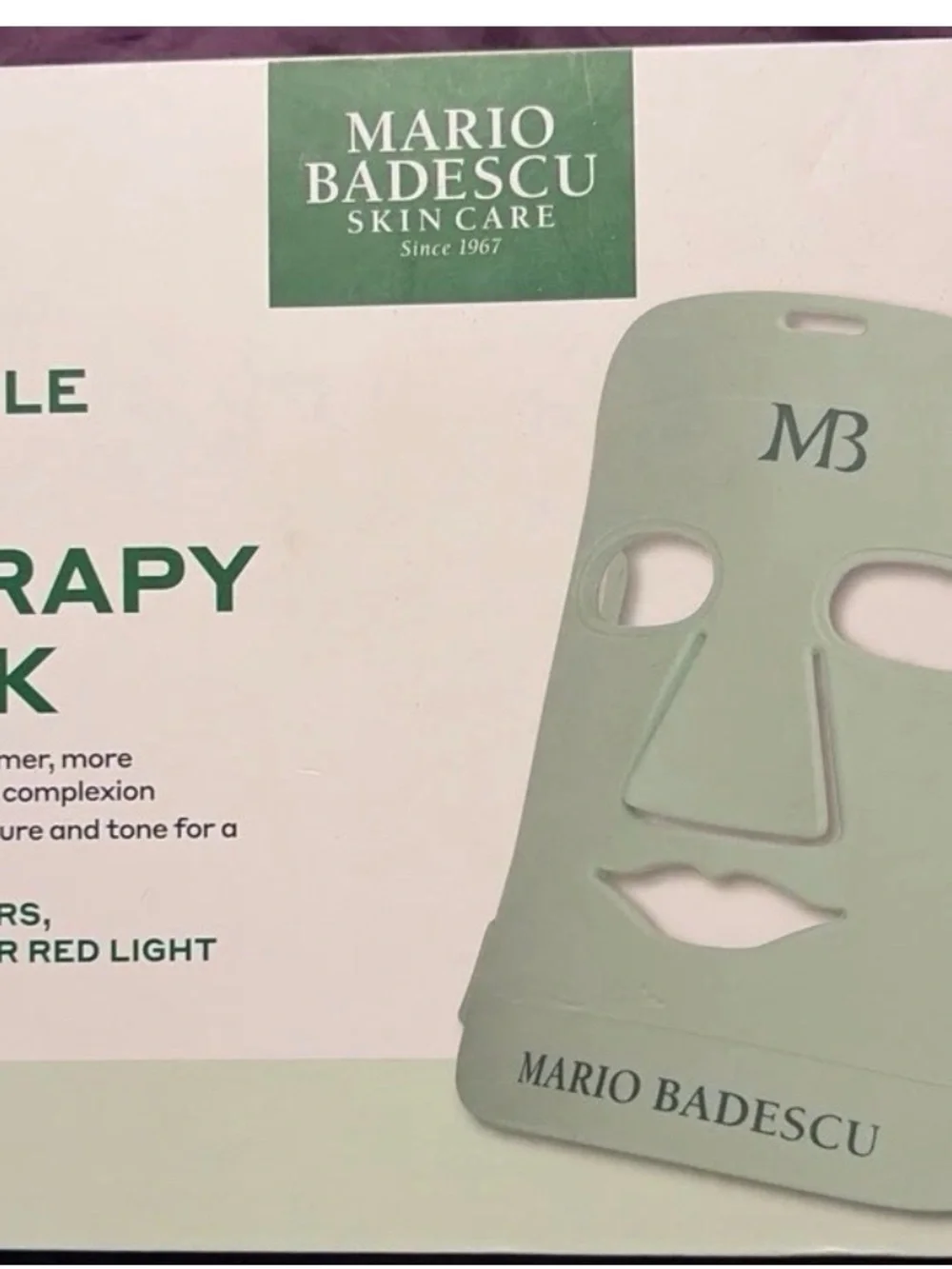 Mario Badescu Flexible LED Mask with 7 Light Colors and NIR Red Light